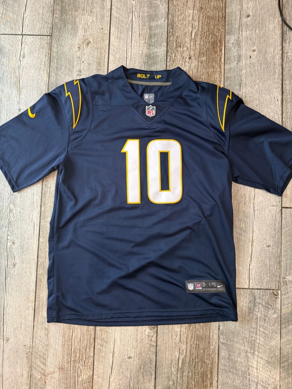 Justin Herbert Chargers Nike Football Jersey